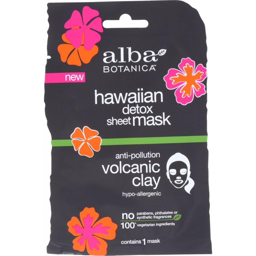 Hawaiian Detoxifying Sheet Mask with Volcanic Clay