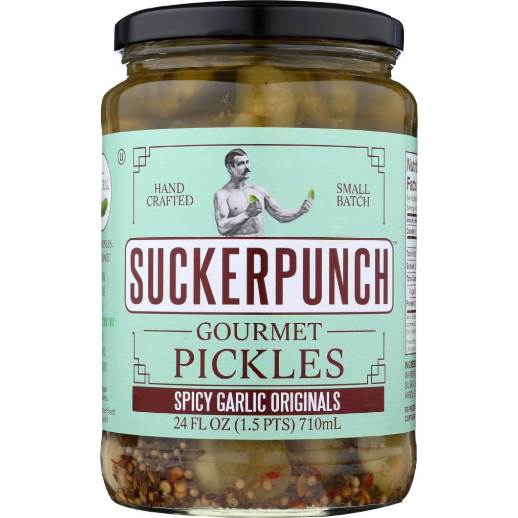 Spicy Garlic Original Pickles – 24 oz