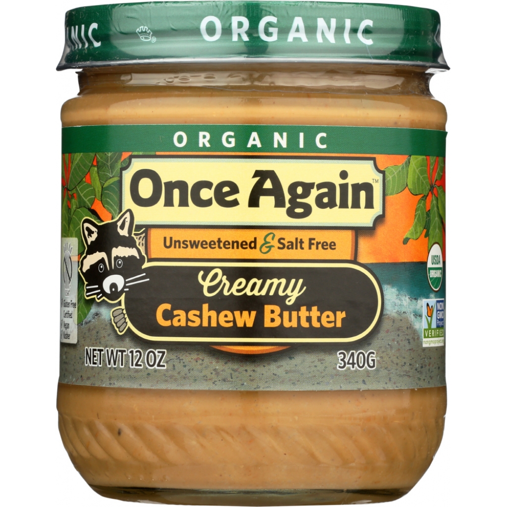 Organic Creamy Cashew Butter