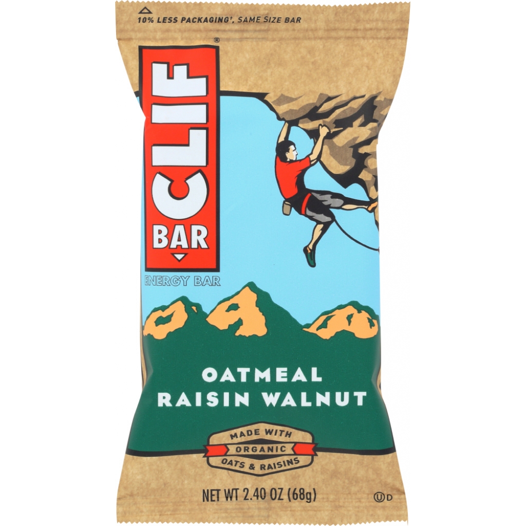 Organic Oatmeal Raisin Walnut Energy Bar, 2.4 oz