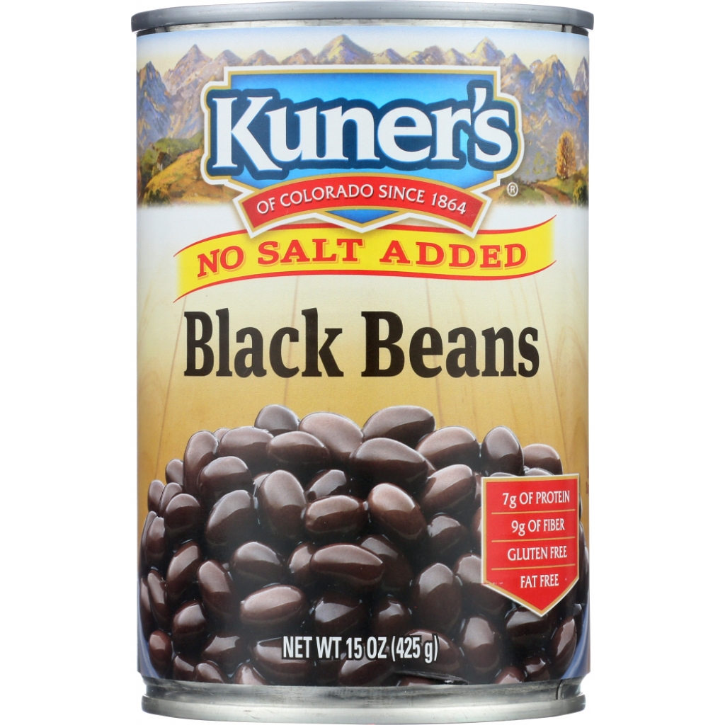 No Salt Added Black Beans, 15 oz