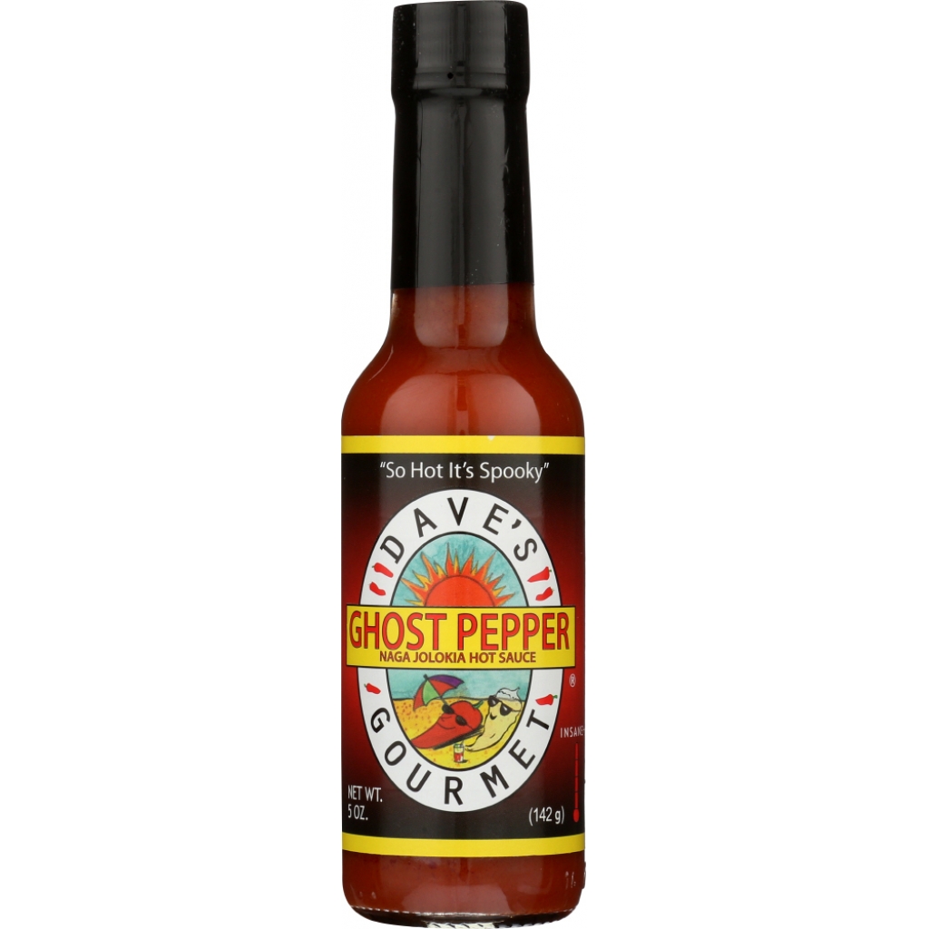 Ghost Pepper Naga Jolokia Hot Sauce - 5 oz