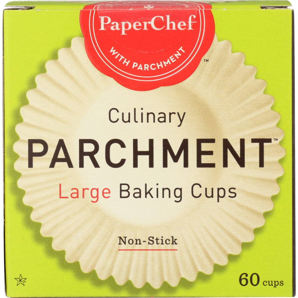 Large Parchment Baking Cups - 60 Pack