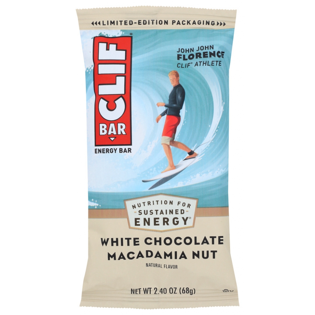 Energy Bar with White Chocolate and Macadamia Nut – 2.4 oz