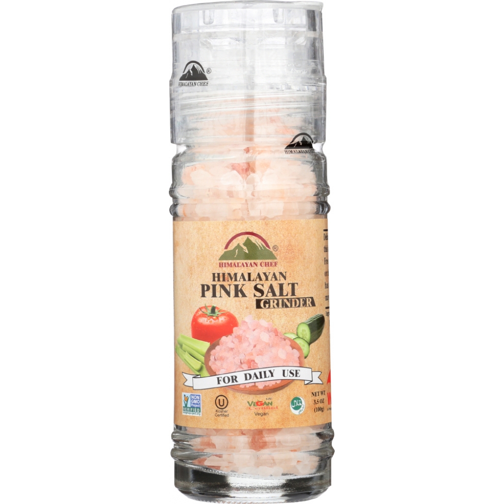 Himalayan Pink Salt Grinder Refill - Pure Mineral Flavor