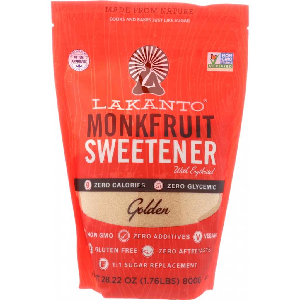 Golden Monkfruit Sweetener – 28.22 oz