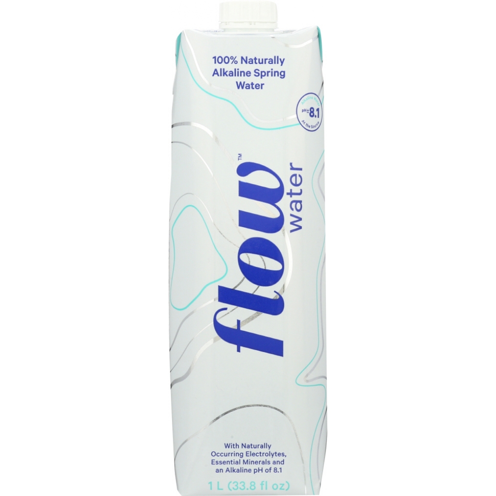 Flow Alkaline Spring Water, 1 Liter