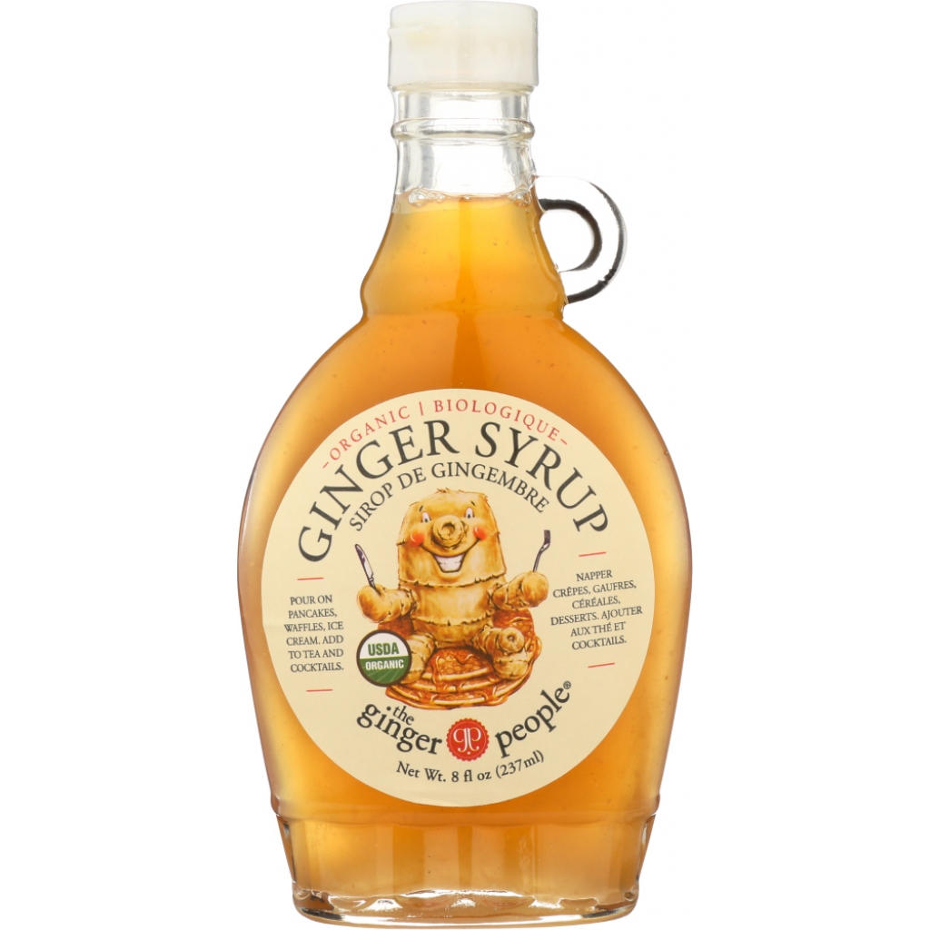 Organic Ginger Syrup, 8 oz