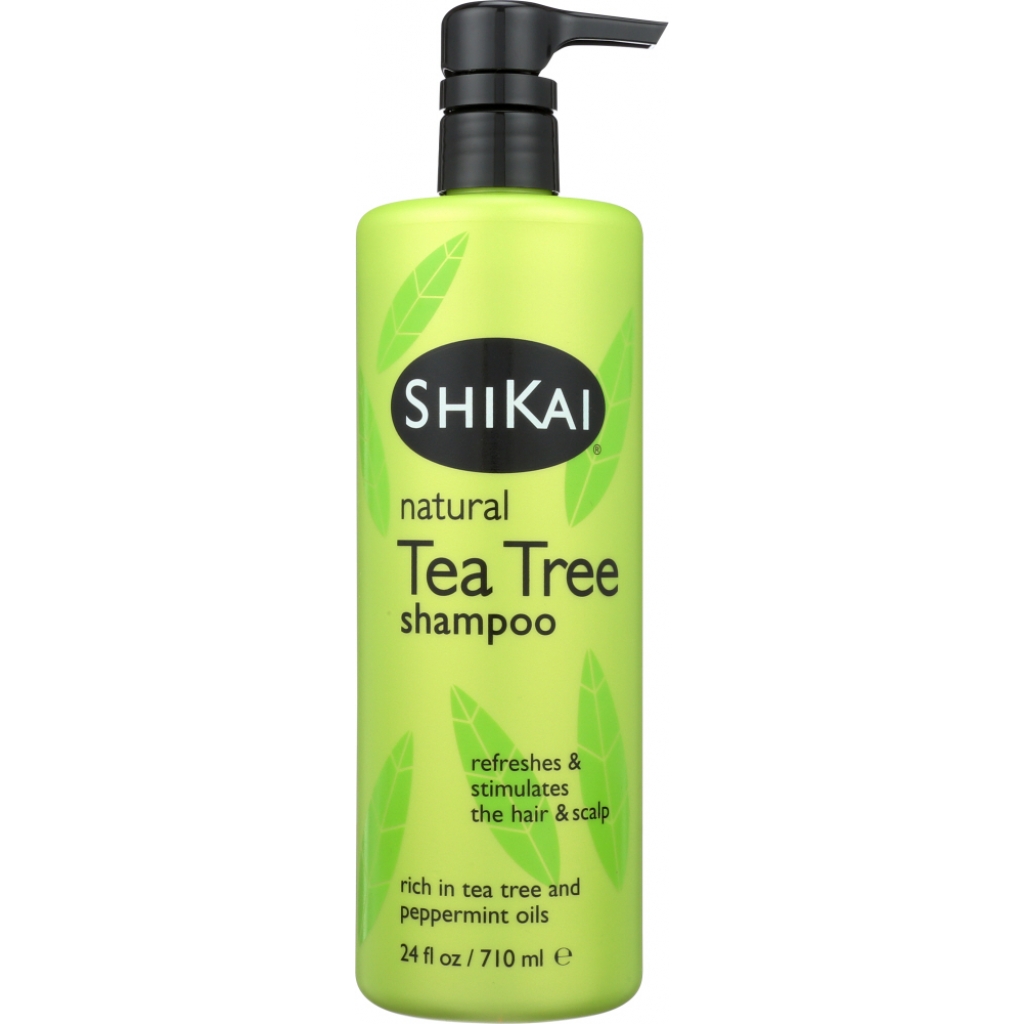 Natural Tea Tree Shampoo, 24 oz