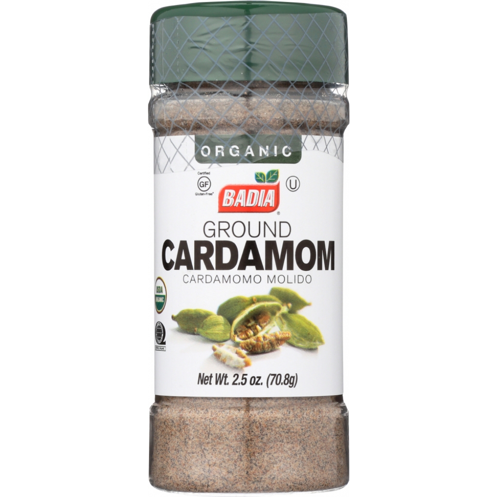 Organic Ground Cardamom - 2.5 oz