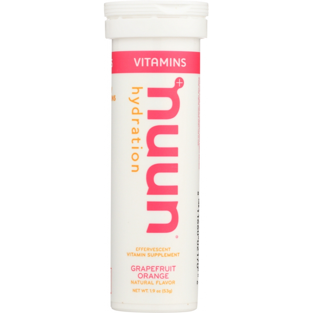 Nuun Vitamins Grapefruit Orange Drink Tabs, 12 Tablets