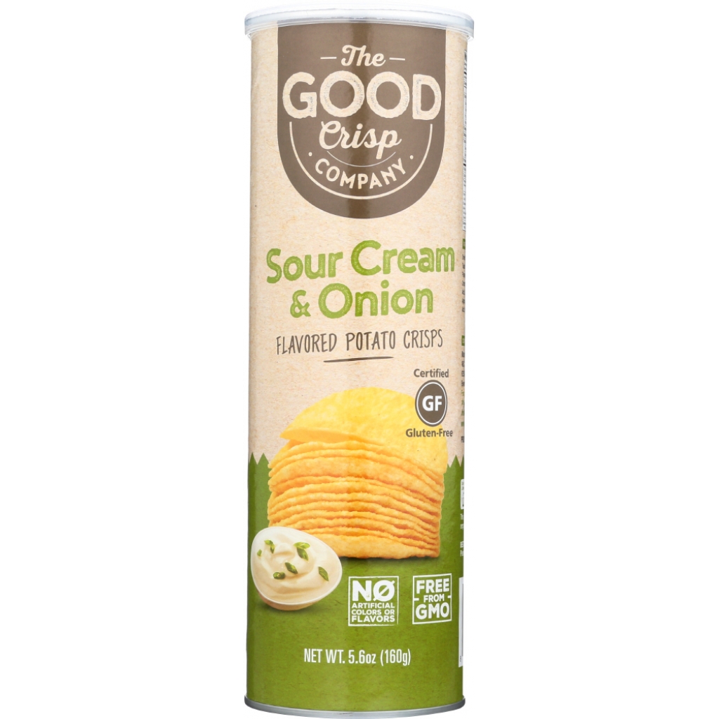 Potato Crisps Sour Cream & Onion Flavor - 5.6 oz