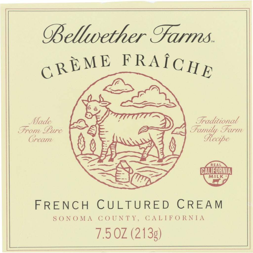 Creme Fraiche Cultured Cream - Gourmet Ingredient