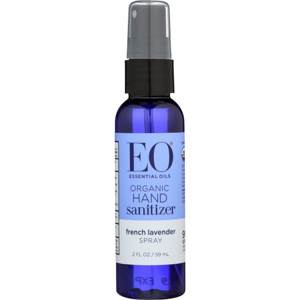 Organic Lavender Hand Sanitizer Spray