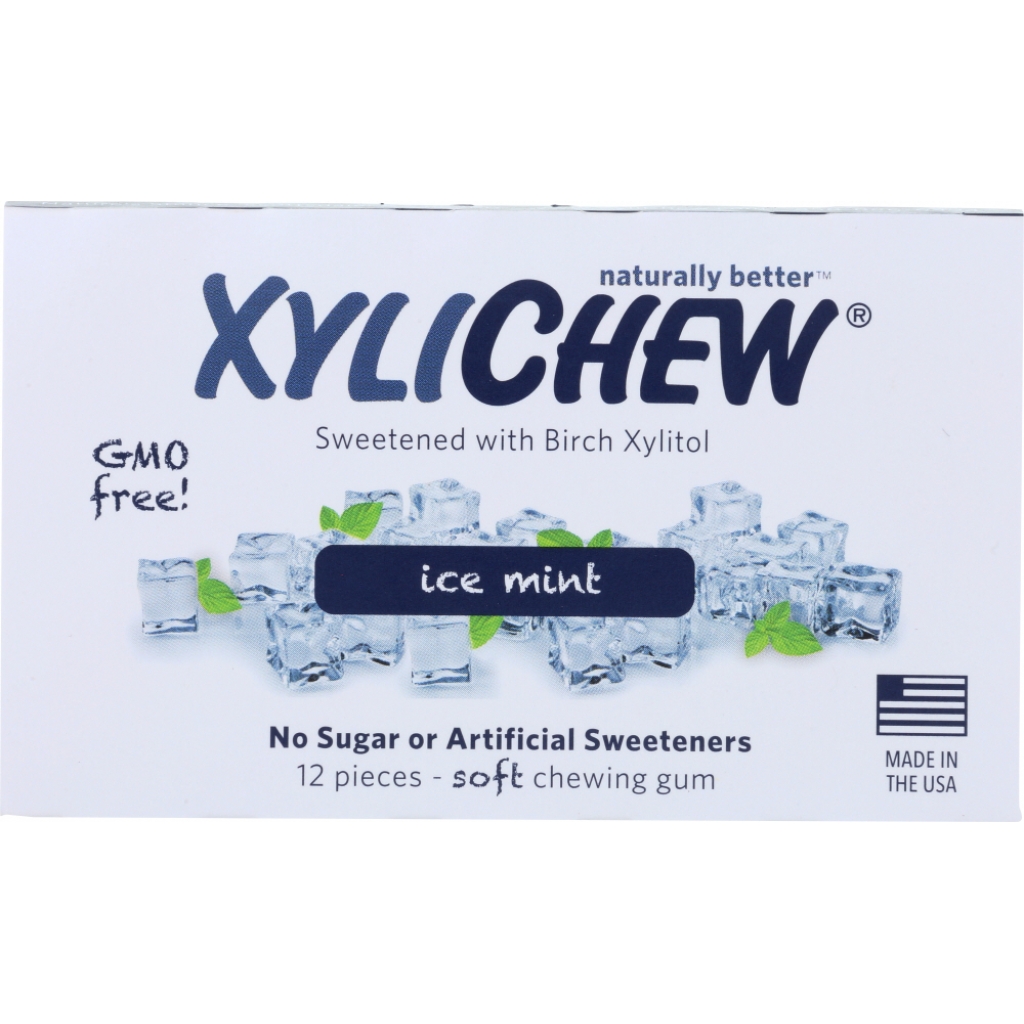 Sugar-Free Chewing Gum - Ice Mint Flavor