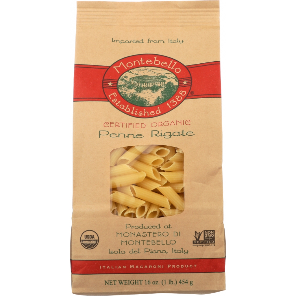 Organic Penne Rigate Pasta - 16 oz