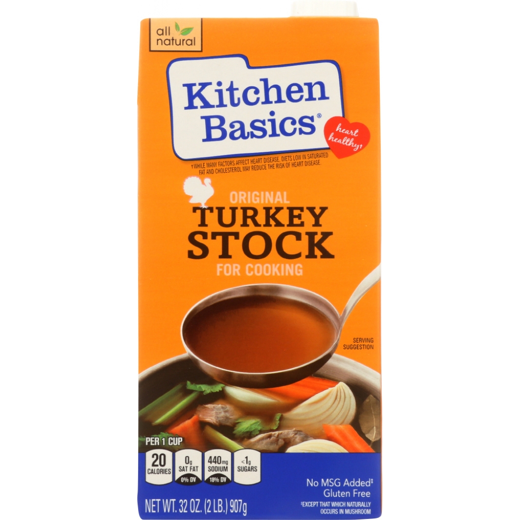 Kitchen Basics Original Turkey Stock - Rich and Flavorful