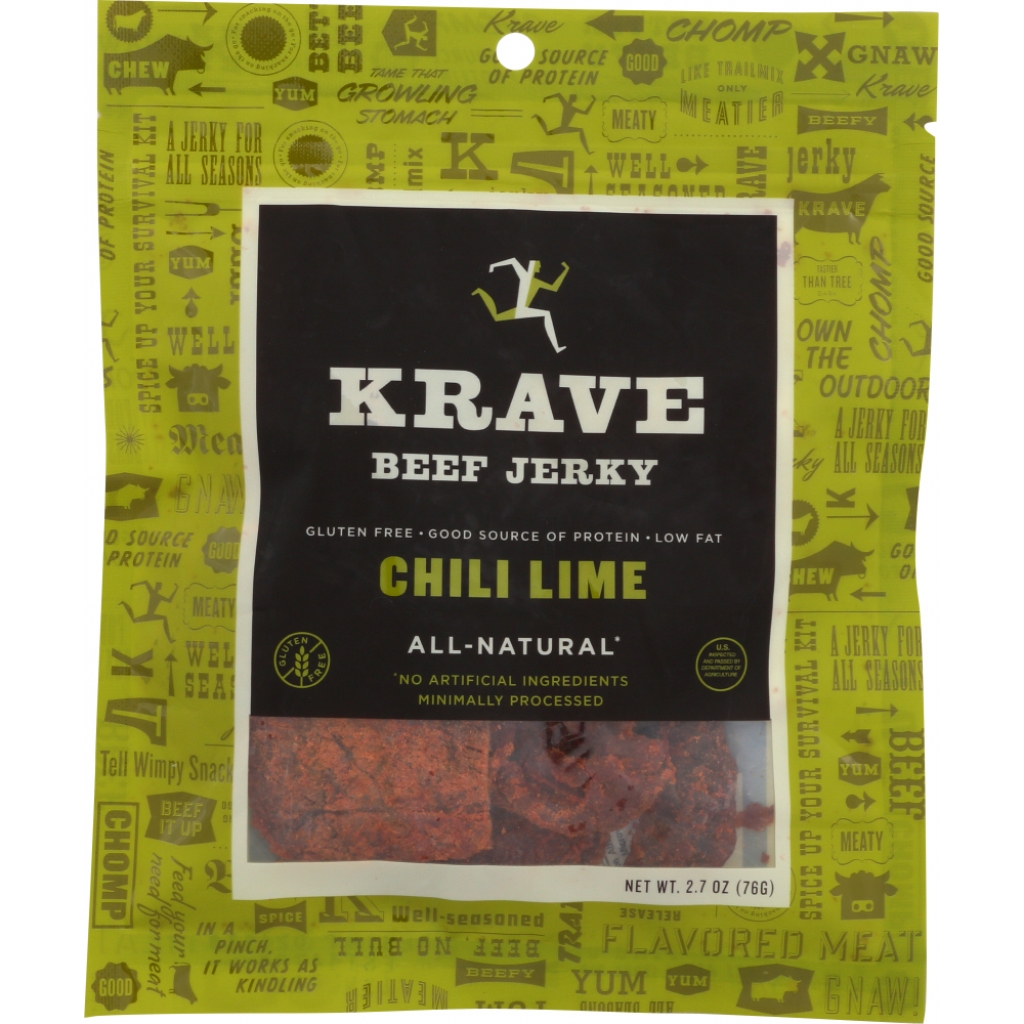 Chili Lime Beef Jerky - 2.7 oz