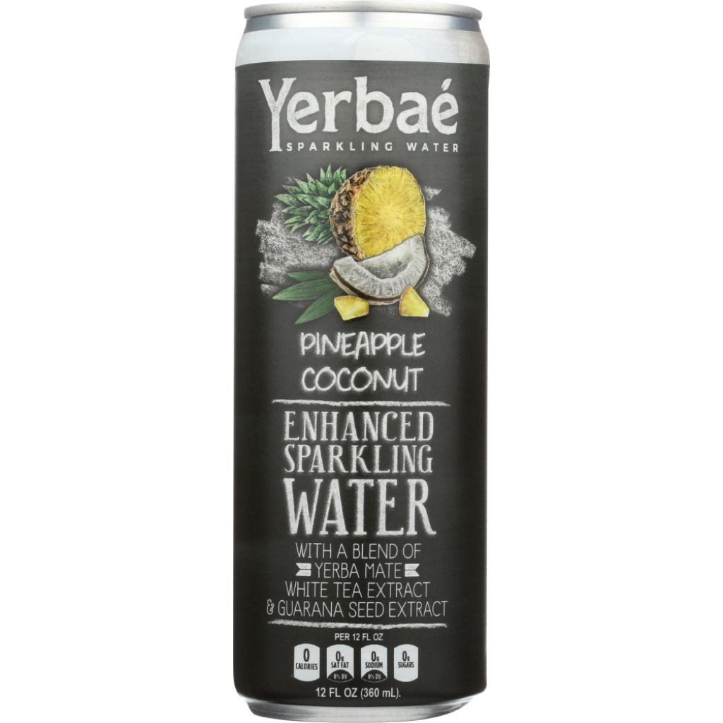 Enhanced Sparkling Water - Pineapple Flavor