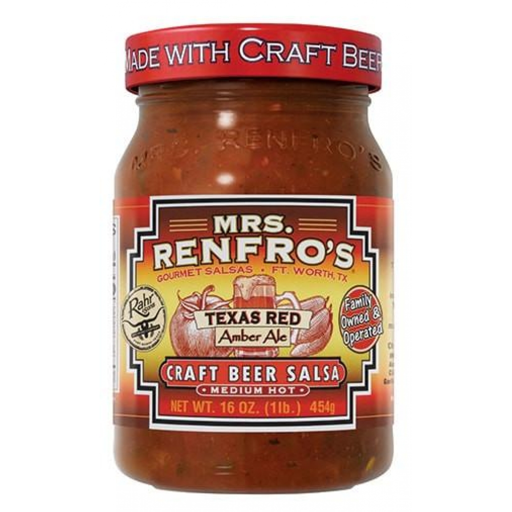 Texas Red Craft Beer Salsa - Unique Flavor