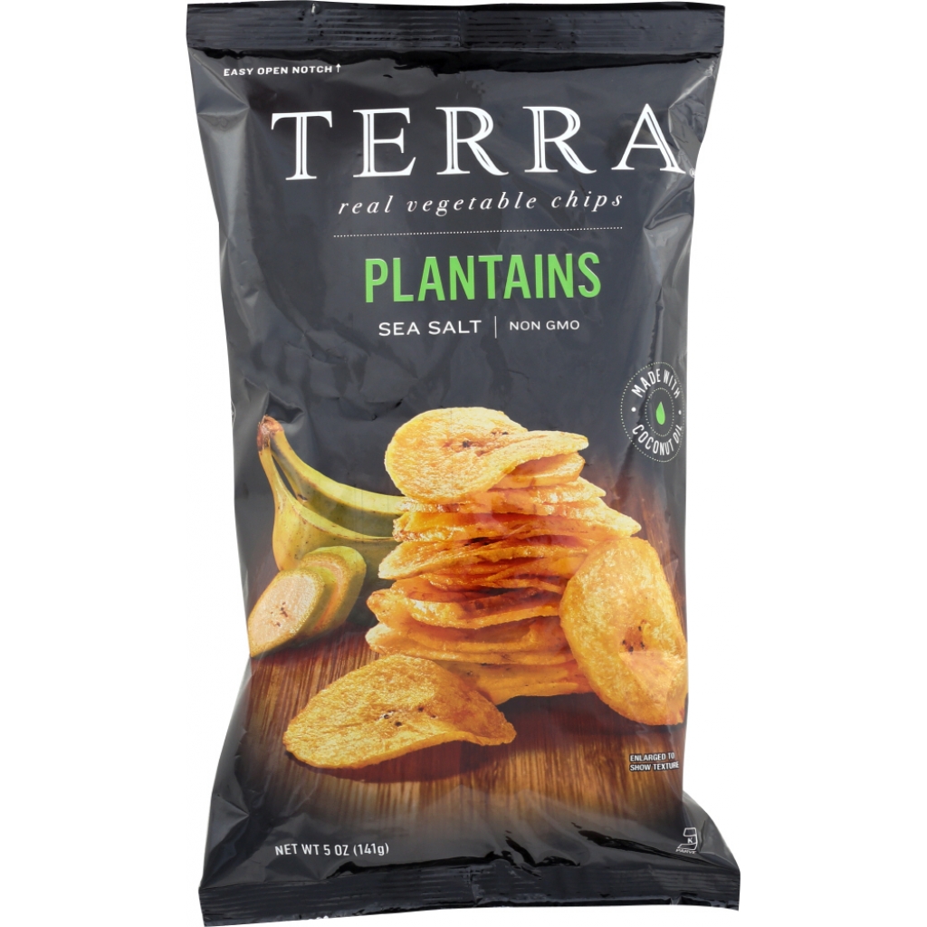 Crispy Plantain Chips with Sea Salt - 5 oz