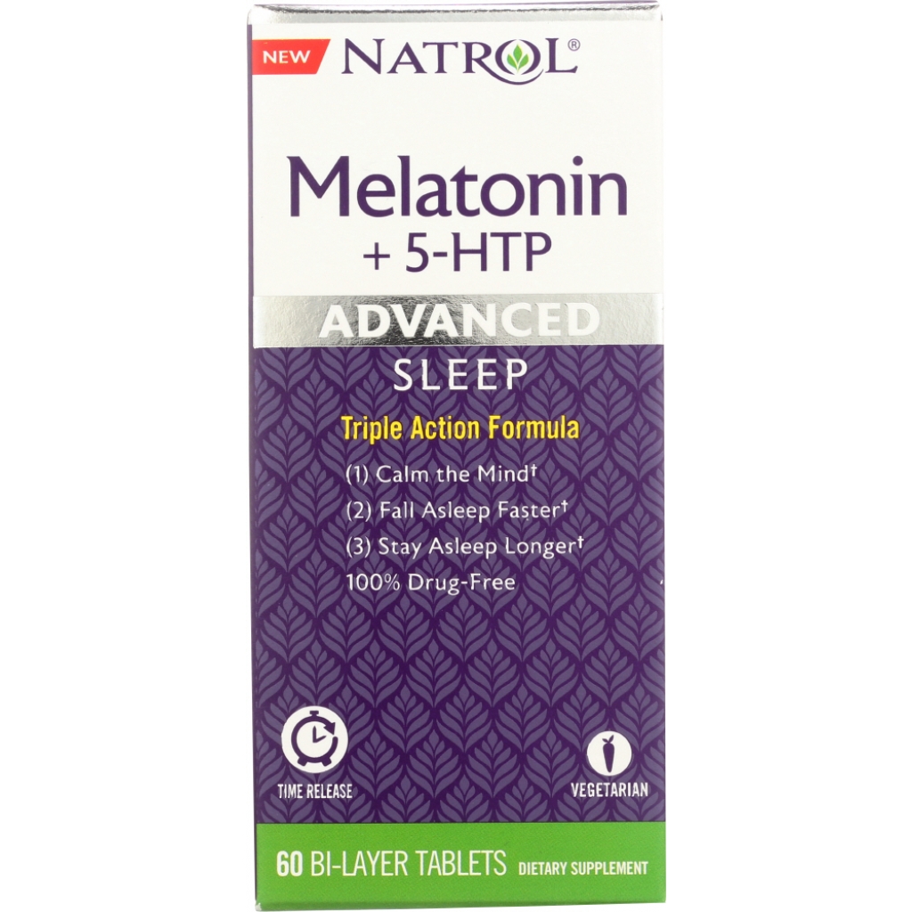 Advanced Melatonin + 5-HTP Tablets