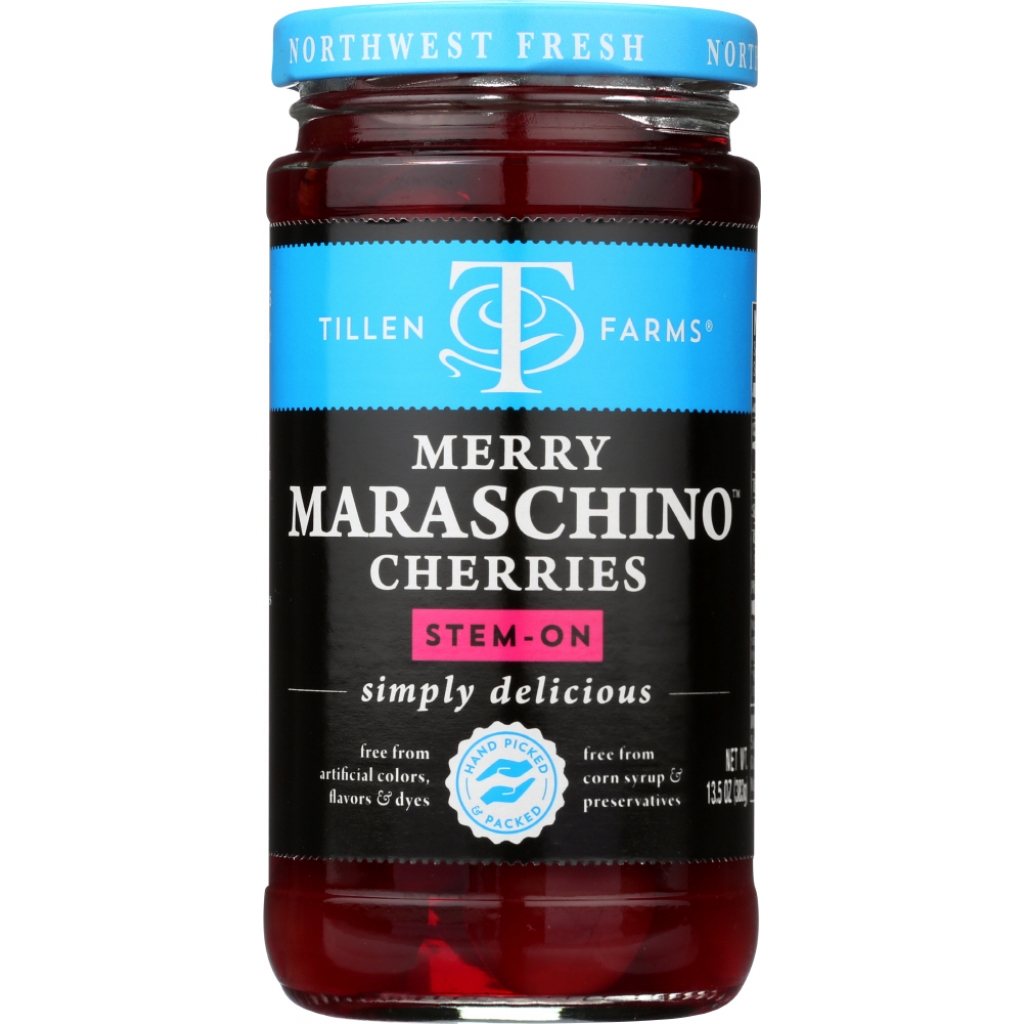 Merry Maraschino Pitted Cherries - 14 oz