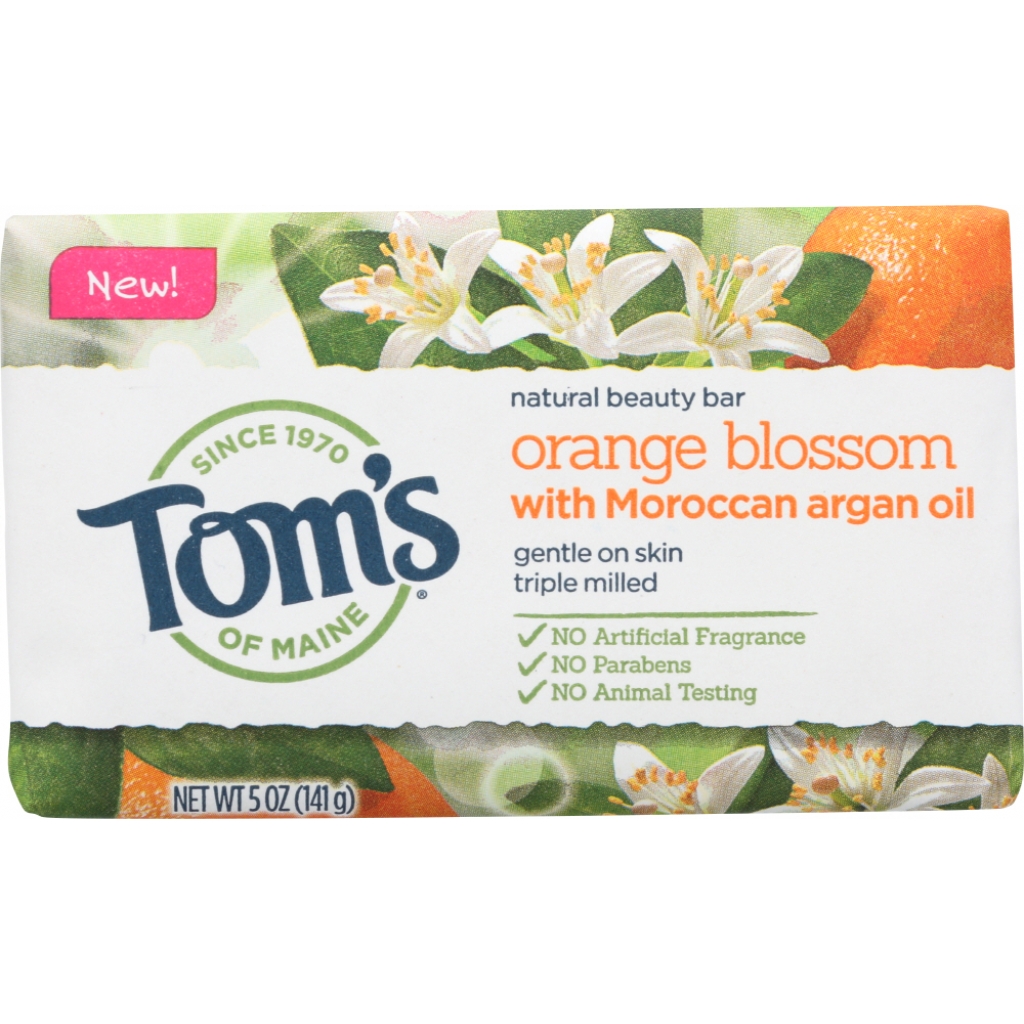 Toms of Maine Soap Bar - Orange Blossom, 5 oz