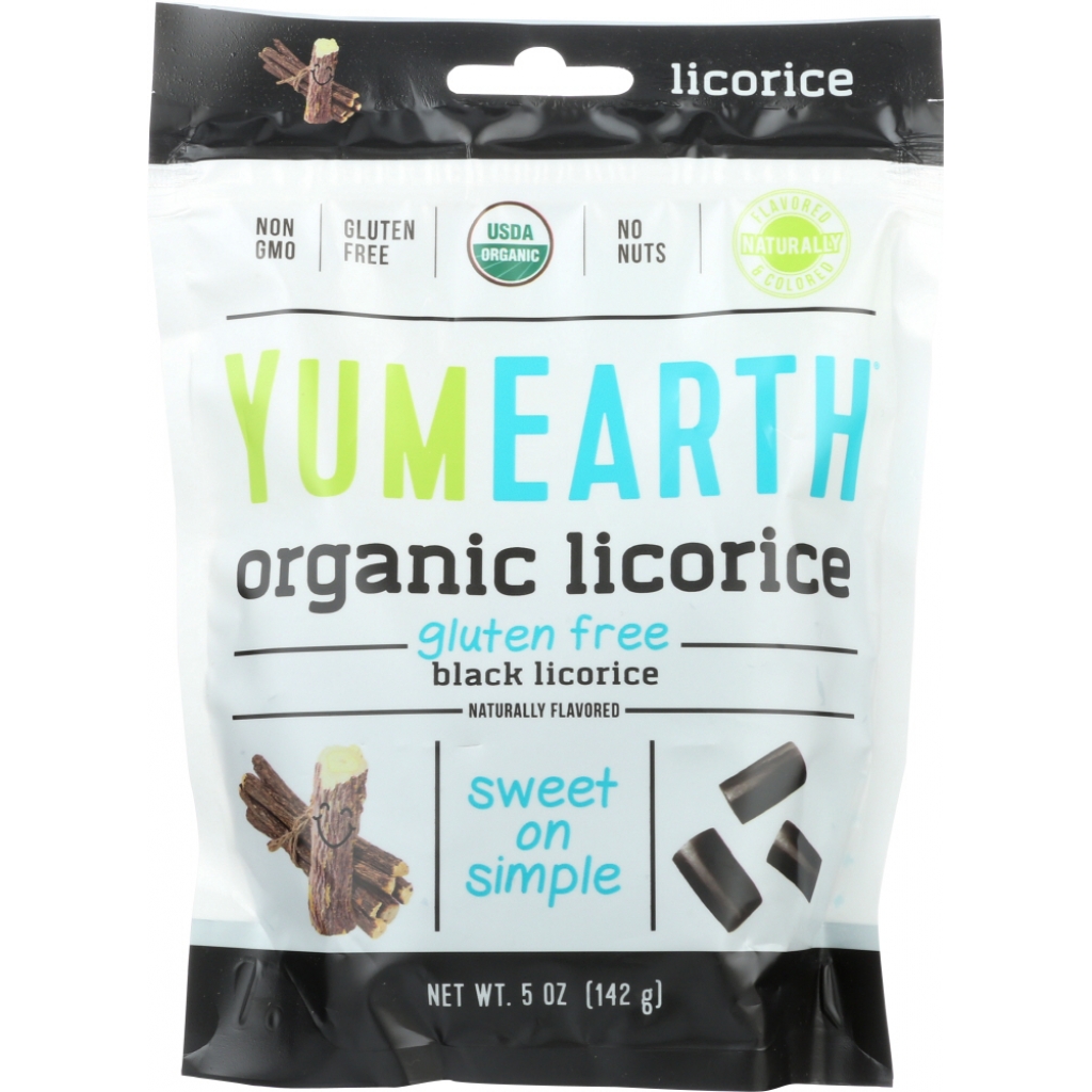 Licorice Black Gluten Free Organic