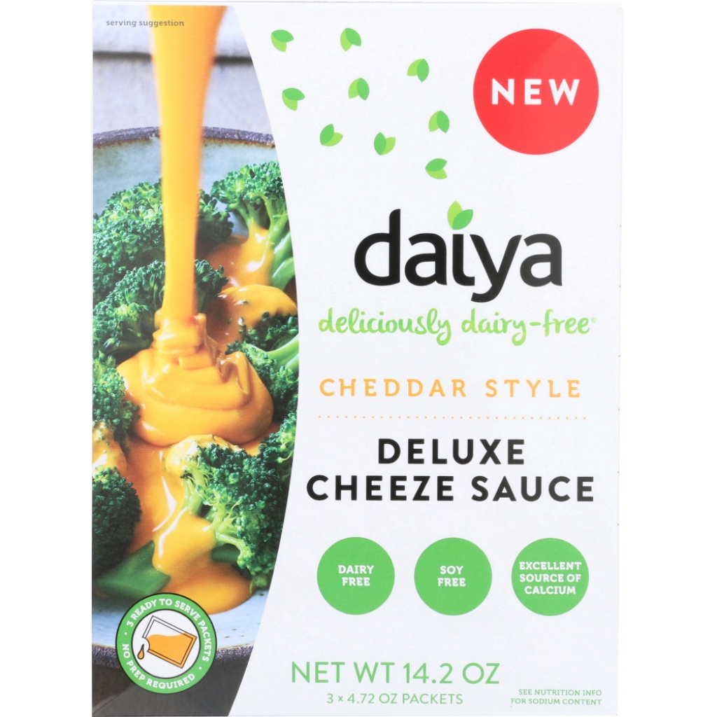 Cheddar Style Deluxe Cheeze Sauce - Plant-Based Comfort Food