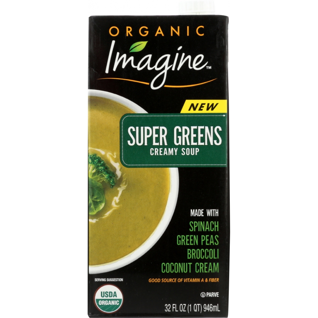 Organic Super Greens Creamy Soup – 32 oz