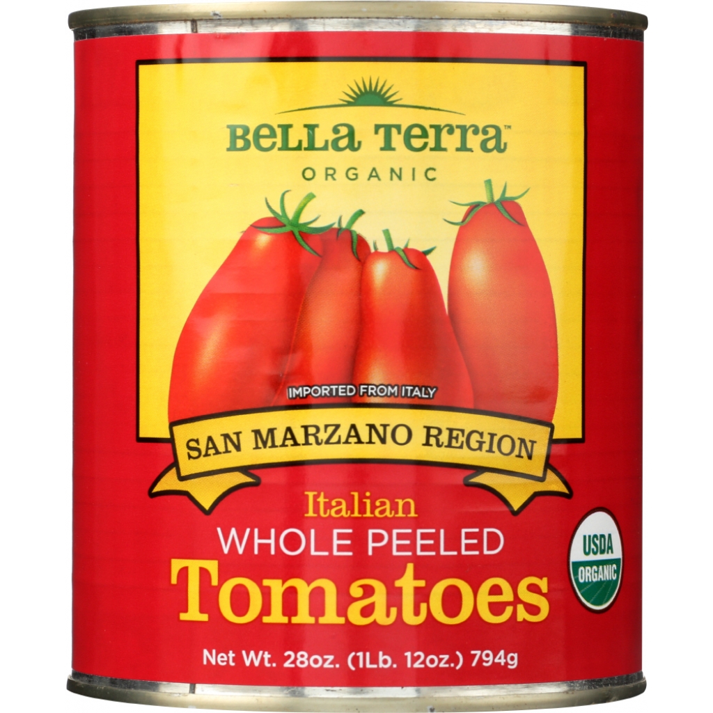 Organic Italian Whole Peeled Tomatoes - 28 oz