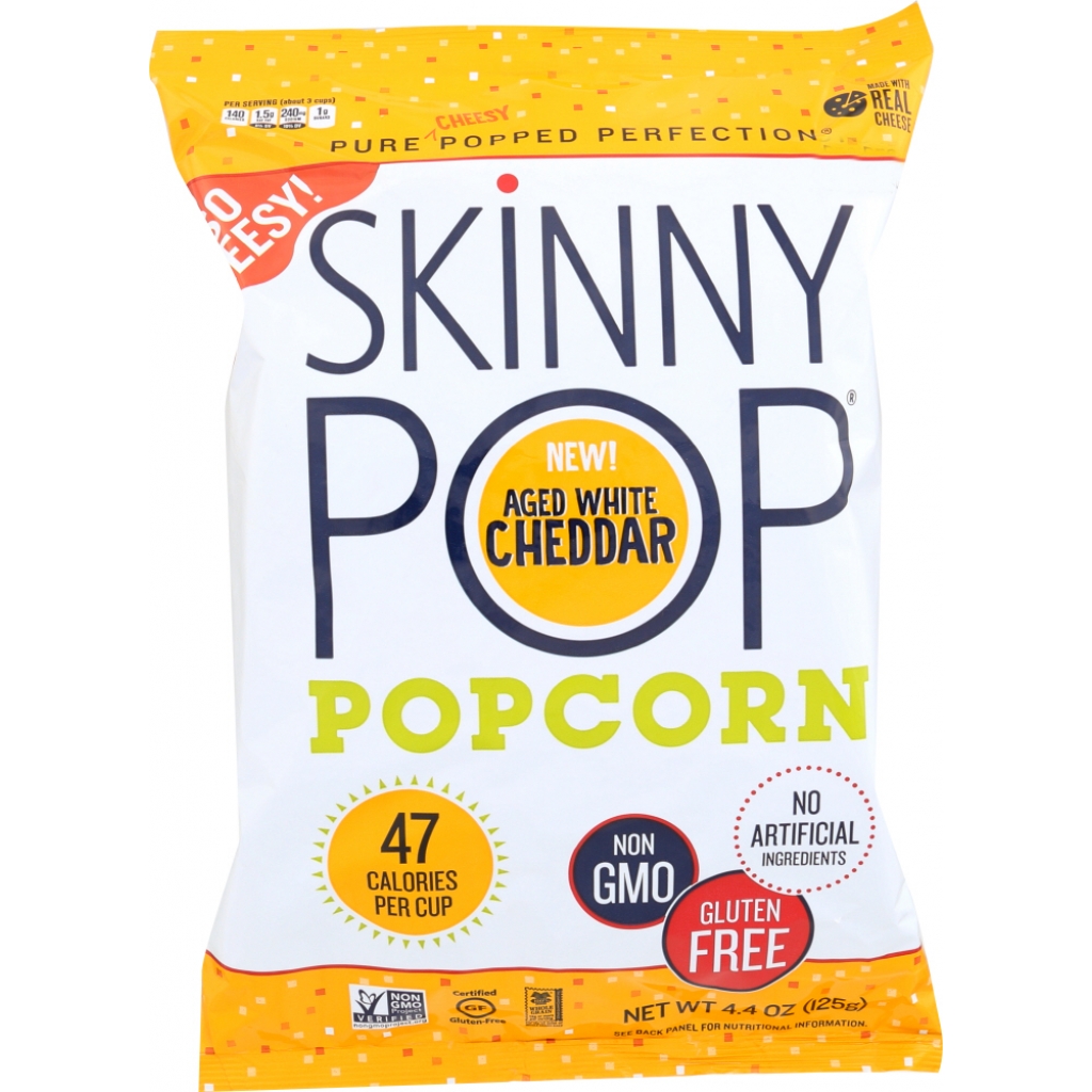 SkinnyPop Aged White Cheddar Popcorn