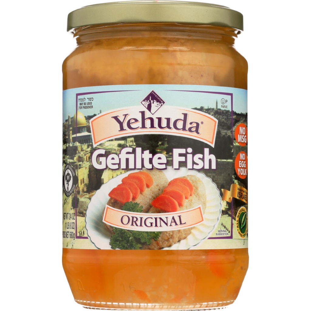 Traditional Gefilte Fish from the Holy Land