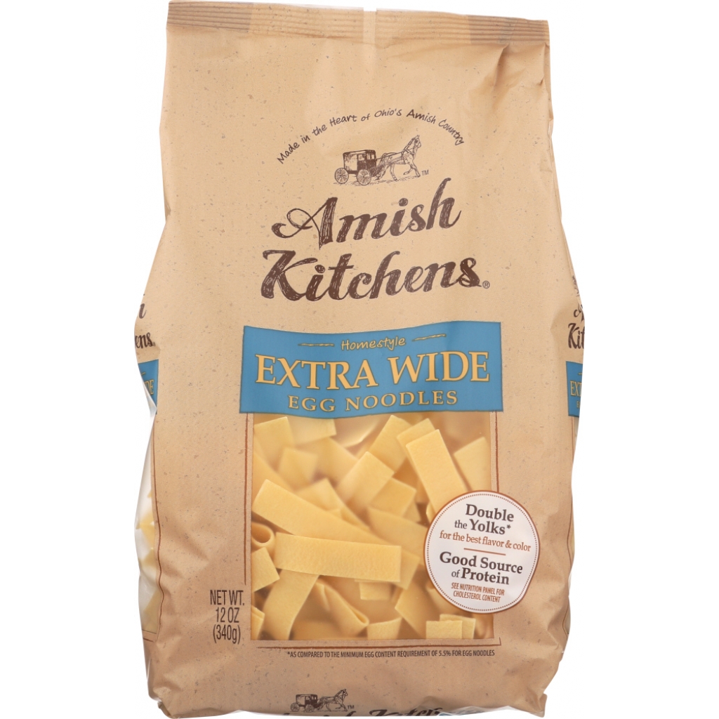 Amish Kitchens Extra Wide Egg Noodles - 12 oz