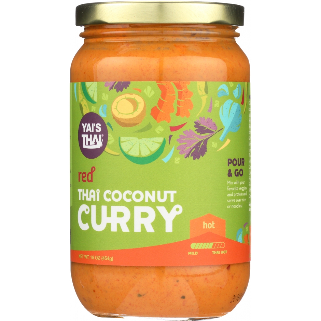 Authentic Thai Coconut Curry - Red Curry - 16 oz