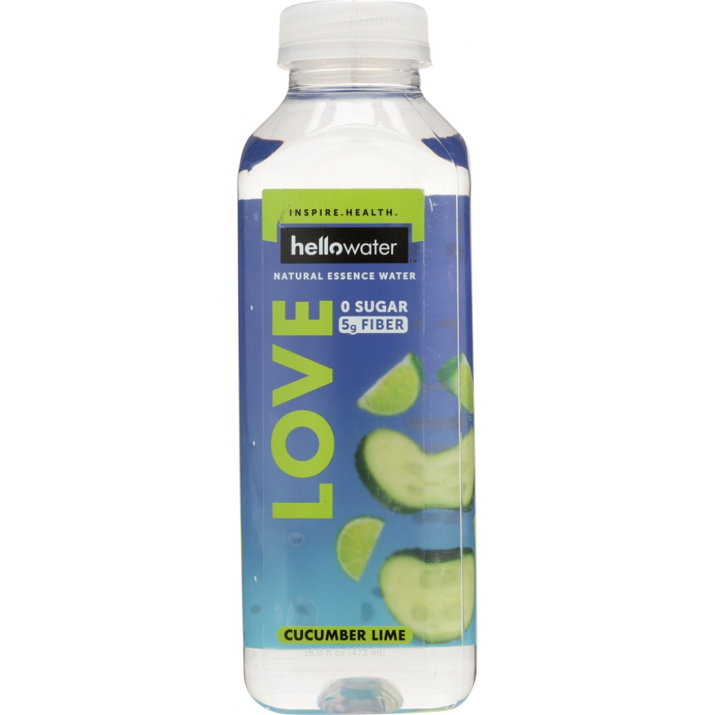 Love Cucumber Lime Water - 16 oz