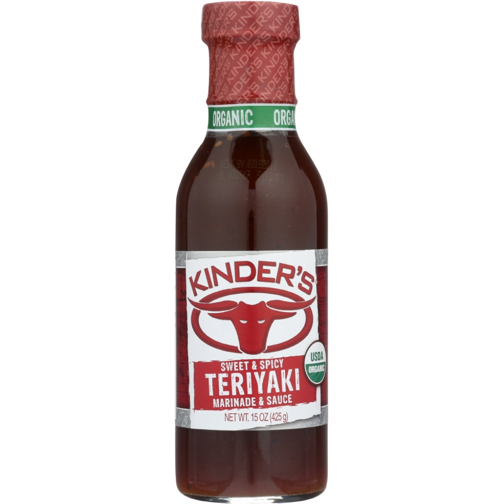 Sweet & Spicy Teriyaki Marinade & Sauce (15 oz)