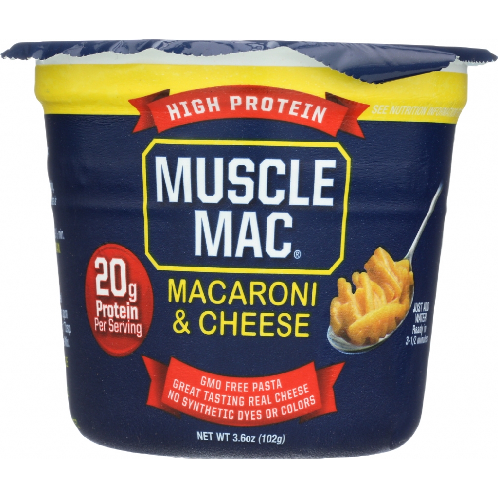 Muscle Mac Microwave Macaroni and Cheese