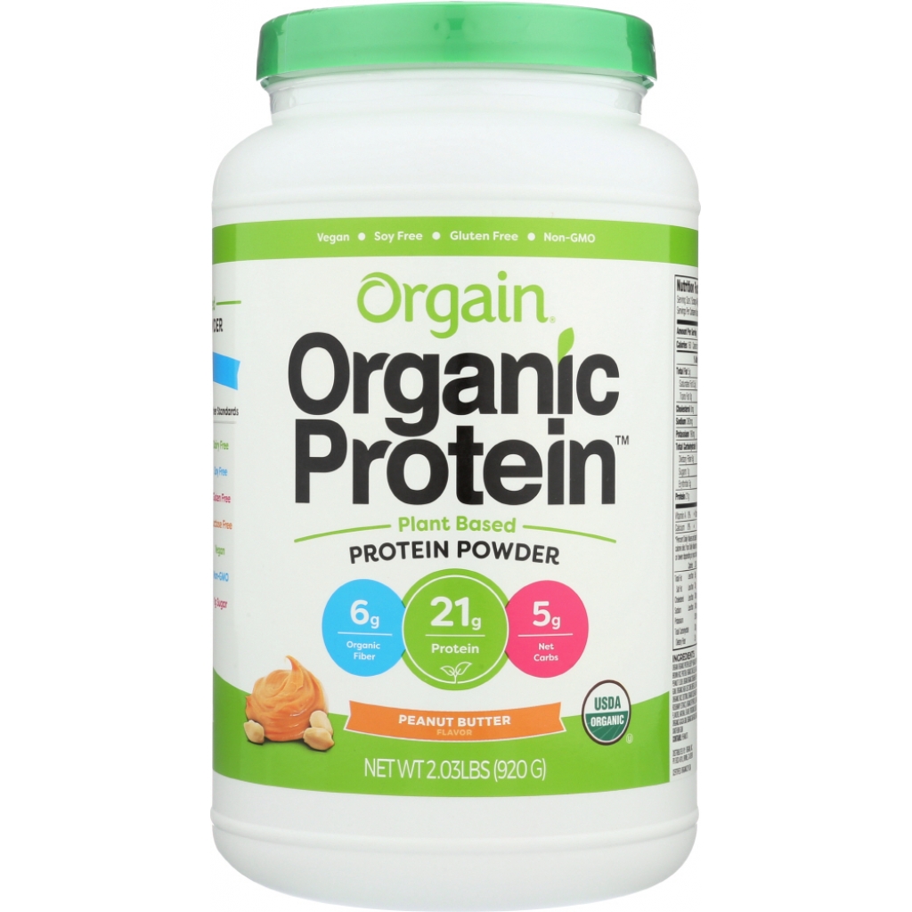 Organic Peanut Butter Protein Powder