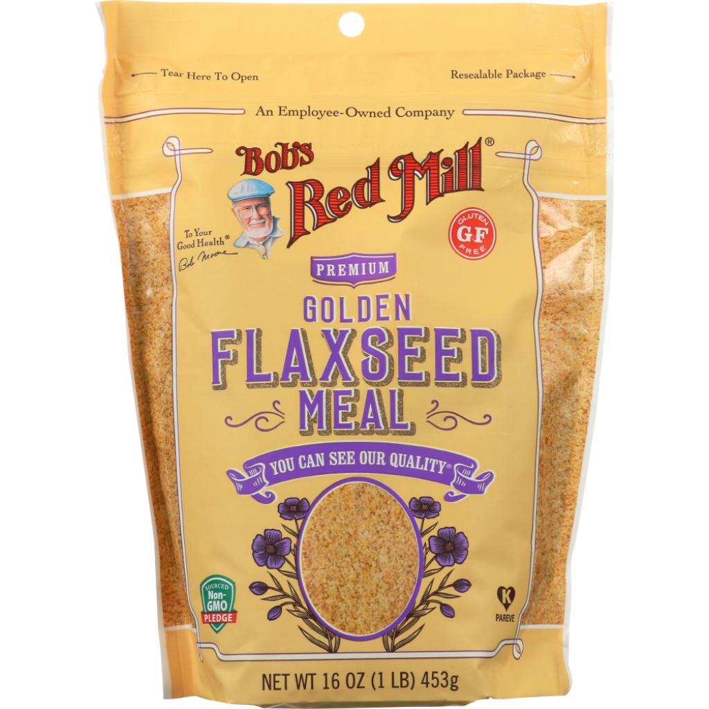 Premium Golden Flaxseed Meal, Nutrient-Rich