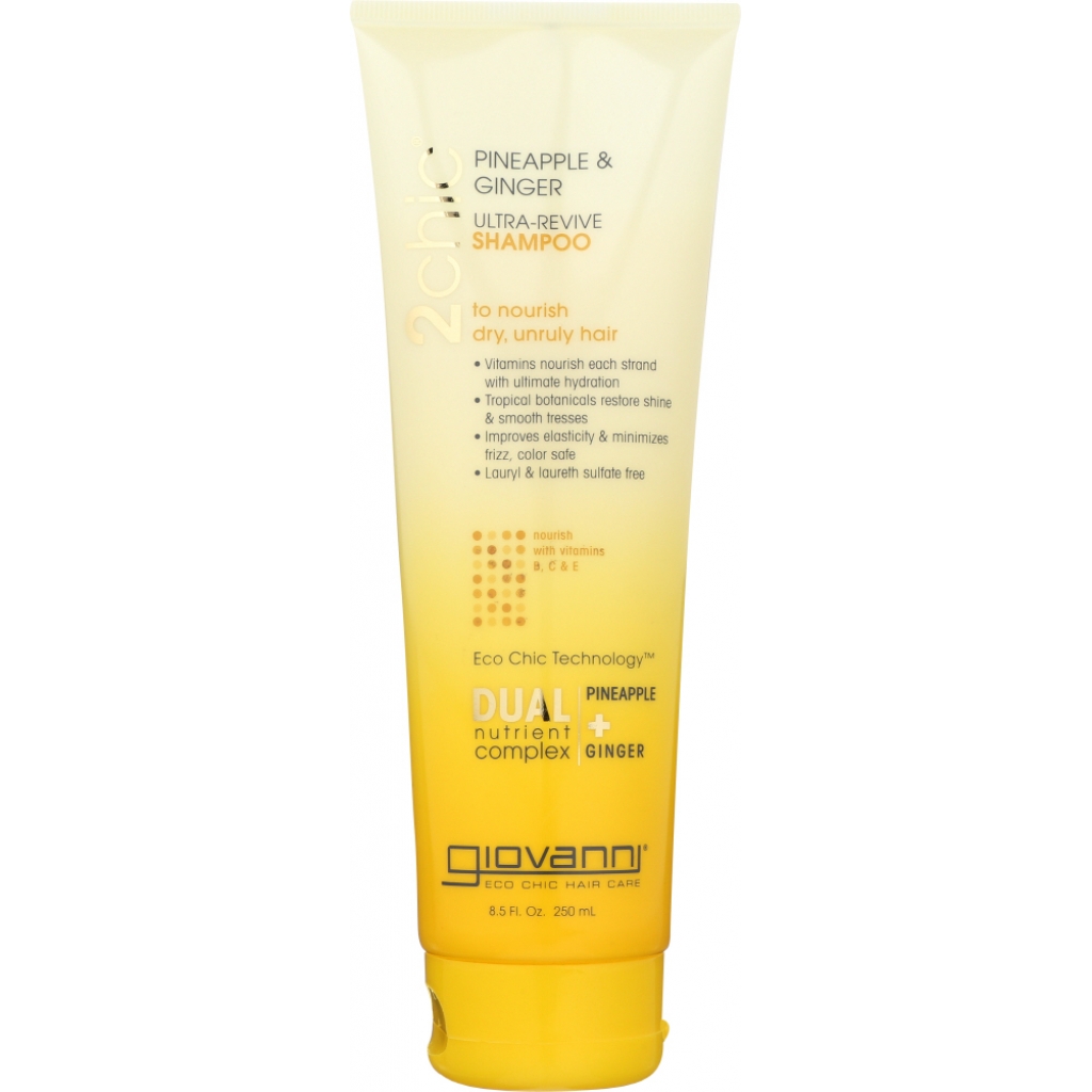 2Chic Ultra-Revive Shampoo - Pineapple & Ginger Infusion, 8.5 oz