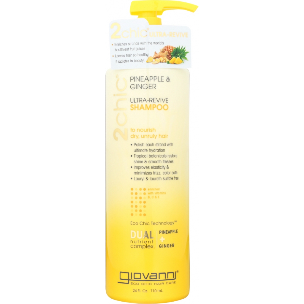 Pineapple Ginger Ultra-Revive Shampoo, 24 fl oz