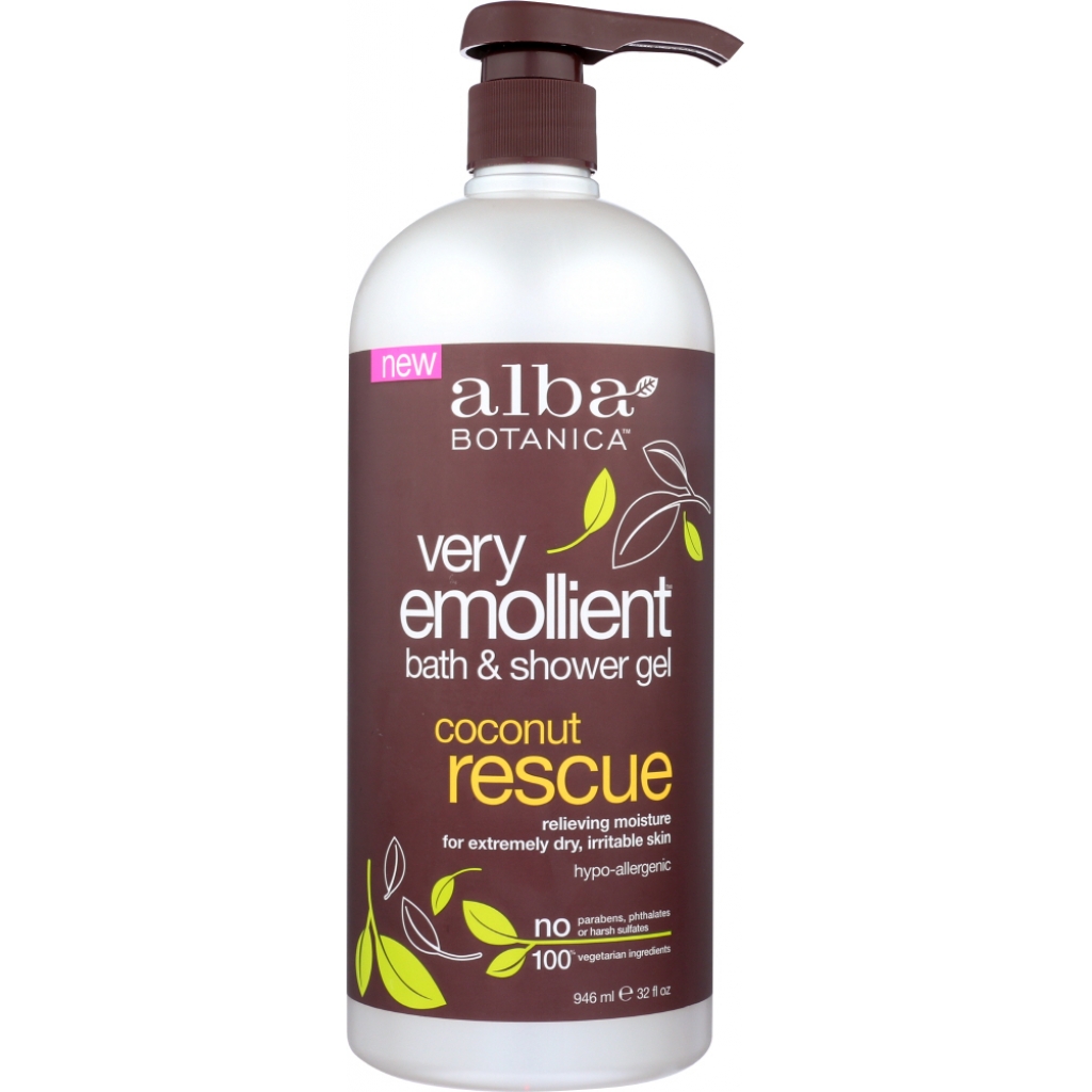 Coconut Rescue Shower Gel, 32 oz