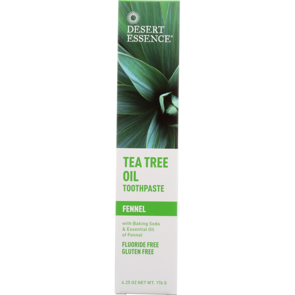 Natural Tea Tree Oil Toothpaste Fennel - A Unique Freshness