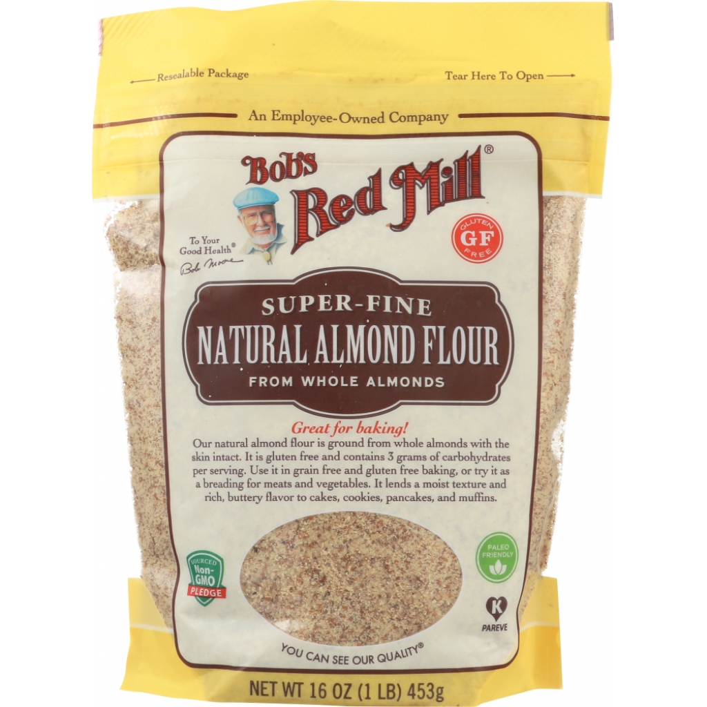 Super-Fine Natural Almond Flour - Healthier Baking Option