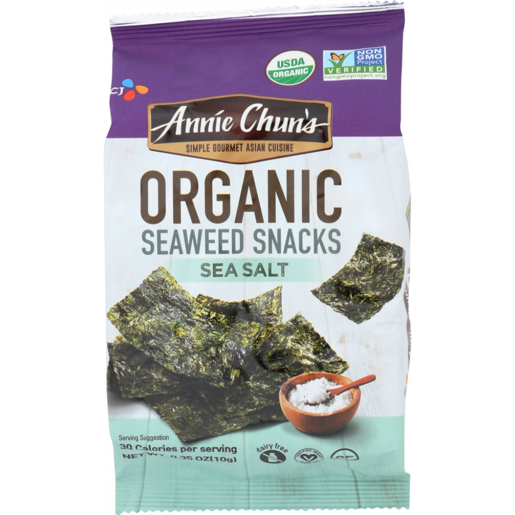 Organic Sea Salt Seaweed Snacks