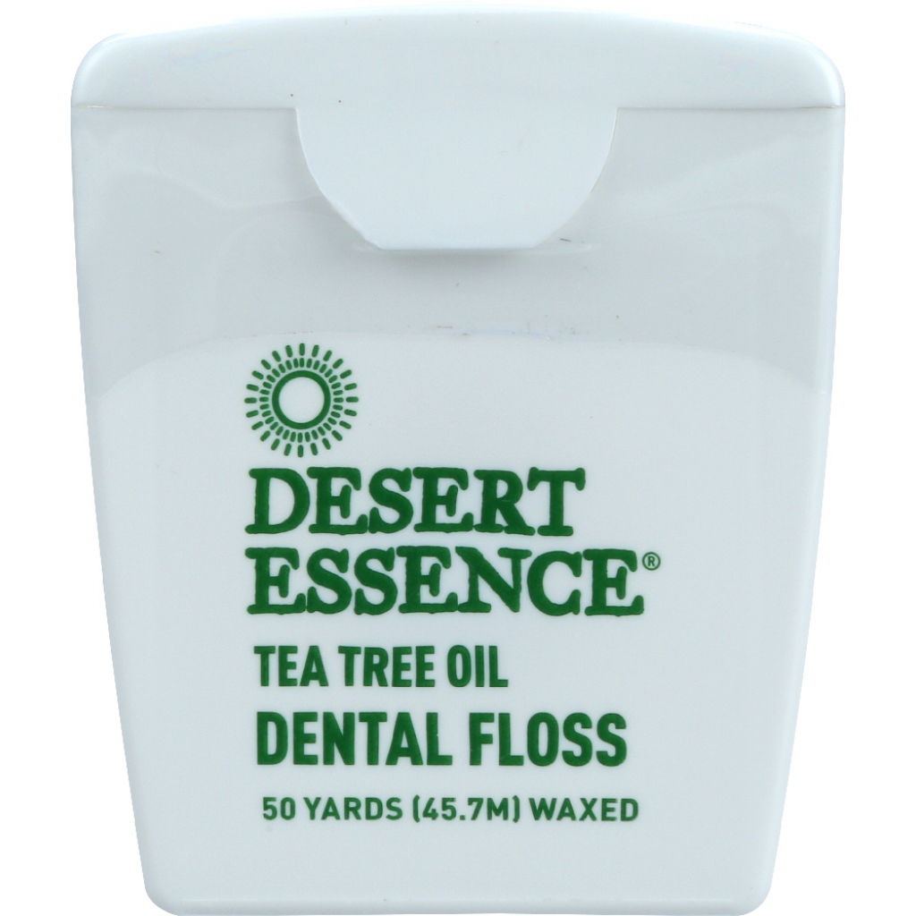 Tea Tree Oil Dental Floss, Naturally Waxed