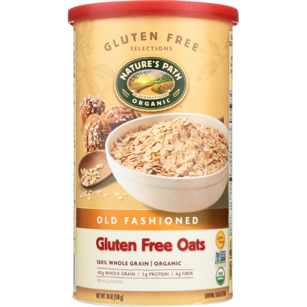 Organic Old Fashioned Gluten Free Oats - Breakfast Essential