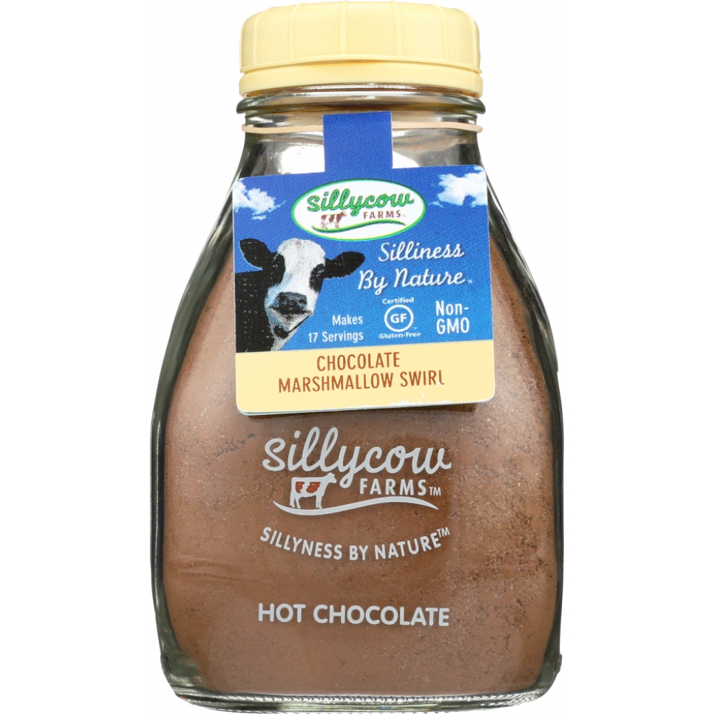 Sillycow Farms Hot Chocolate Mix with Marshmallows - 16.9 oz